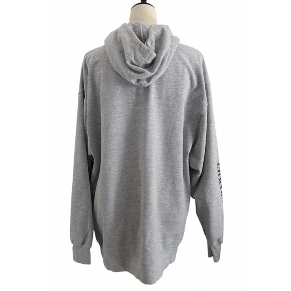 Taylor Swift Hoodie Sweatshirt Womens XL Gray Eras Tour Merch Oversized Lounge - Picture 2 of 9
